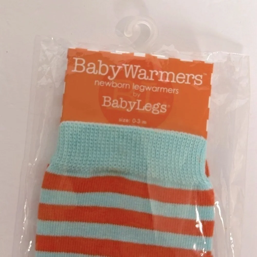 New & Green baby co. BabyLegs - Newborn leg warmers NWT